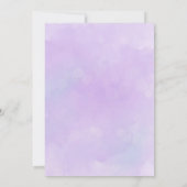 Zeemeermin Onder het zee verjaardagsfeestje Kaart (Achterkant)