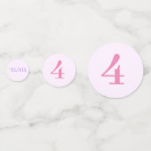 Zeemeermin Onder het Zee Verjaardagsmeisje Leeftij Confetti (Voorkanten)