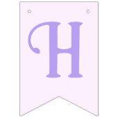 Zeemeermin Onder het Zee Verjaardagsmeisje Leeftij Vlaggetjes (Tweede vlag)