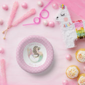 Zeemeermin onder het zeeen baby shower papieren kommen (Feest)