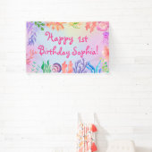 Zeemeermin onder water spandoek (Insitu)