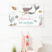 Zeemeermin Onder Zee Banner (Insitu)