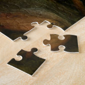 Zeemeermin onder zee met vissen legpuzzel (Zijkant)