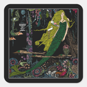 Zeemeermin onder Zee Sticker