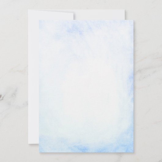 Zeemeermin Oneder Het Zee 1e Verjaardagsfeest Kaart (Achterkant)