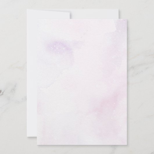 Zeemeermin Oneder Het Zee 1e Verjaardagsfeest Kaart (Achterkant)