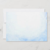 Zeemeermin Oneder Het Zee 1e Verjaardagsfeestfoto Kaart (Achterkant)