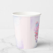 Zeemeermin ONEder Het Zee Verjaardag Papieren Bekers (Rechts)