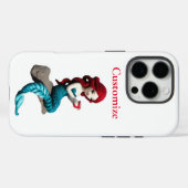 Zeemeermin ontspannen met drank Thunder_Cove Case-Mate iPhone Case (Achterkant (horizontaal))