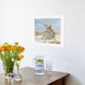 Zeemeermin  ontvlechting strand folie afdrukken (Laag (Keuken))