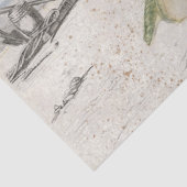 Zeemeermin  ontvlechting strand tissuepapier (Detail)