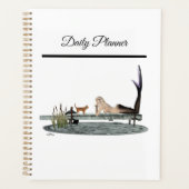 Zeemeermin op bootdok Dagelijkse Planner (Voorkant)