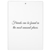 Zeemeermin op bootdok klembord (Achterkant)