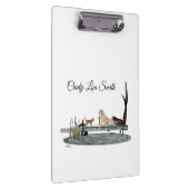 Zeemeermin op bootdok klembord (Rechts)