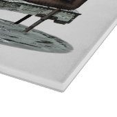 Zeemeermin op bootdok snijplank (Hoek)