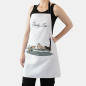 Zeemeermin op bootdok Vrouwen Schort (Insitu)