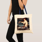 Zeemeermin op de kust tote bag (Voorkant (product))