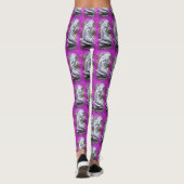 zeemeermin op een rots leggings (Achterkant)