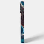 Zeemeermin op het strand 's nachts Case-Mate iPhone case (Achterkant / Links)