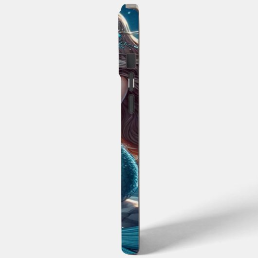 Zeemeermin op het strand 's nachts Case-Mate iPhone case (Achterkant / Links)
