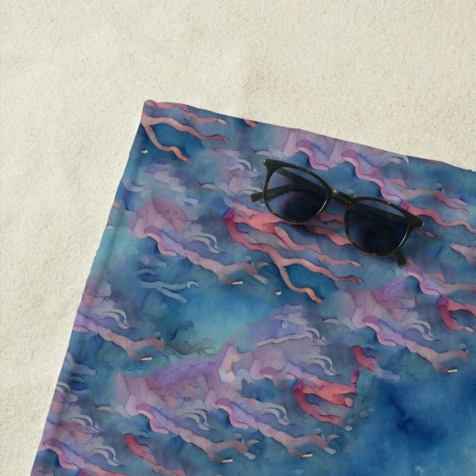 zeemeermin op maat strandlaken (In situ)