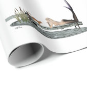 Zeemeermin op papier met kartonnen dop (Rol Hoek)