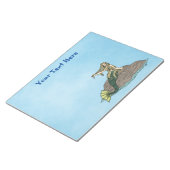 Zeemeermin op Rocks Notitieblok (Schuin)