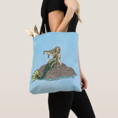 Zeemeermin op Rocks Tote Bag (Dichtbij)