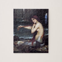 Zeemeermin op strand