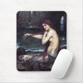 Zeemeermin op strand muismat (Met muis)