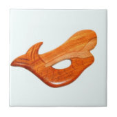 zeemeermin op witte tegel tegeltje (Voorkant)