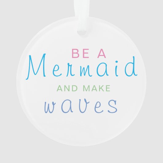 Zeemeermin Ornament (achterkant)