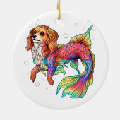 Zeemeermin Ornament - Mer-Pup (Achterkant)