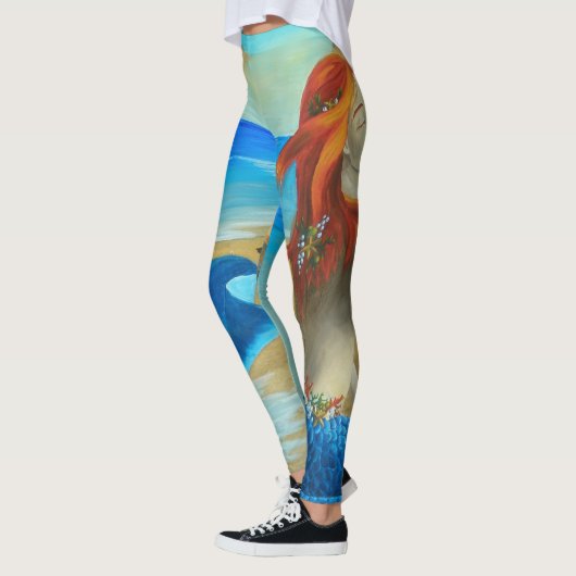 Zeemeermin over Leggings Leggings (Links)