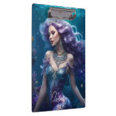 Zeemeermin Paars Haar Klembord (Rechts)