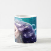 Zeemeermin Paars Haar Koffiemok (Center)