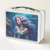 Zeemeermin Paarse Haar (Achterkant)