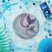 Zeemeermin partij stukken papieren bordje (Feest)