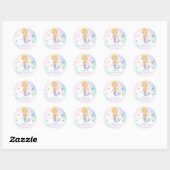 Zeemeermin Party Sticker Label Zeemeermin Party Fa (Vel)