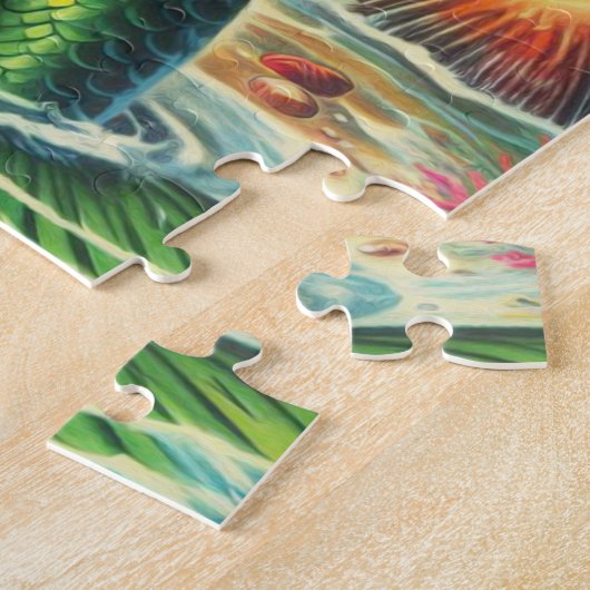  zeemeermin pin up legpuzzel (Zijkant)