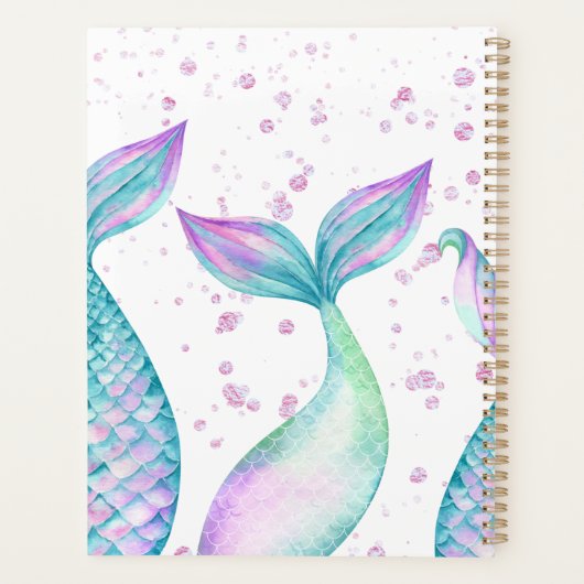 Zeemeermin Planner (Achterkant)