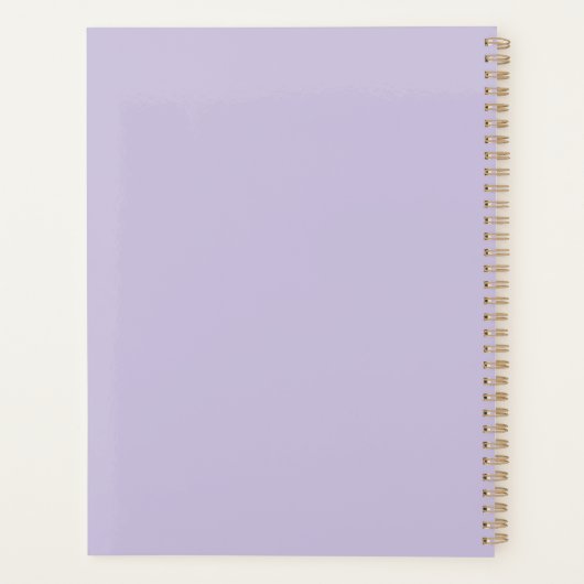 zeemeermin planner (Achterkant)