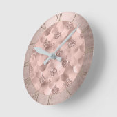 Zeemeermin Posh Schalen | Champagne gouden glans Ronde Klok (Hoek)