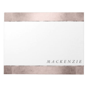 Zeemeermin Posh Sheen Dusty Terracotta Peach Cus Notitieblok