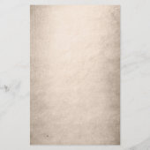 Zeemeermin Posh Staart | Dusty Terracotta Peach Cu Briefpapier (Achterkant)