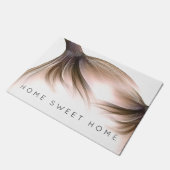 Zeemeermin Posh Staart | Dusty Terracotta Peach Cu Deurmat (Schuin)