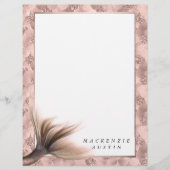 Zeemeermin Posh Staart | Stoffelijk terracotta per (Voorkant)