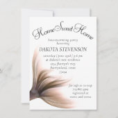 Zeemeermin Posh | Stoffige terracotta perzik House Kaart (Voorkant)