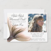 Zeemeermin Posh | Terracotta splash foto Kaart (Voorkant)