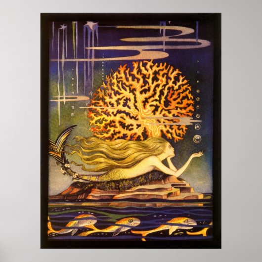  zeemeermin poster (Voorkant)